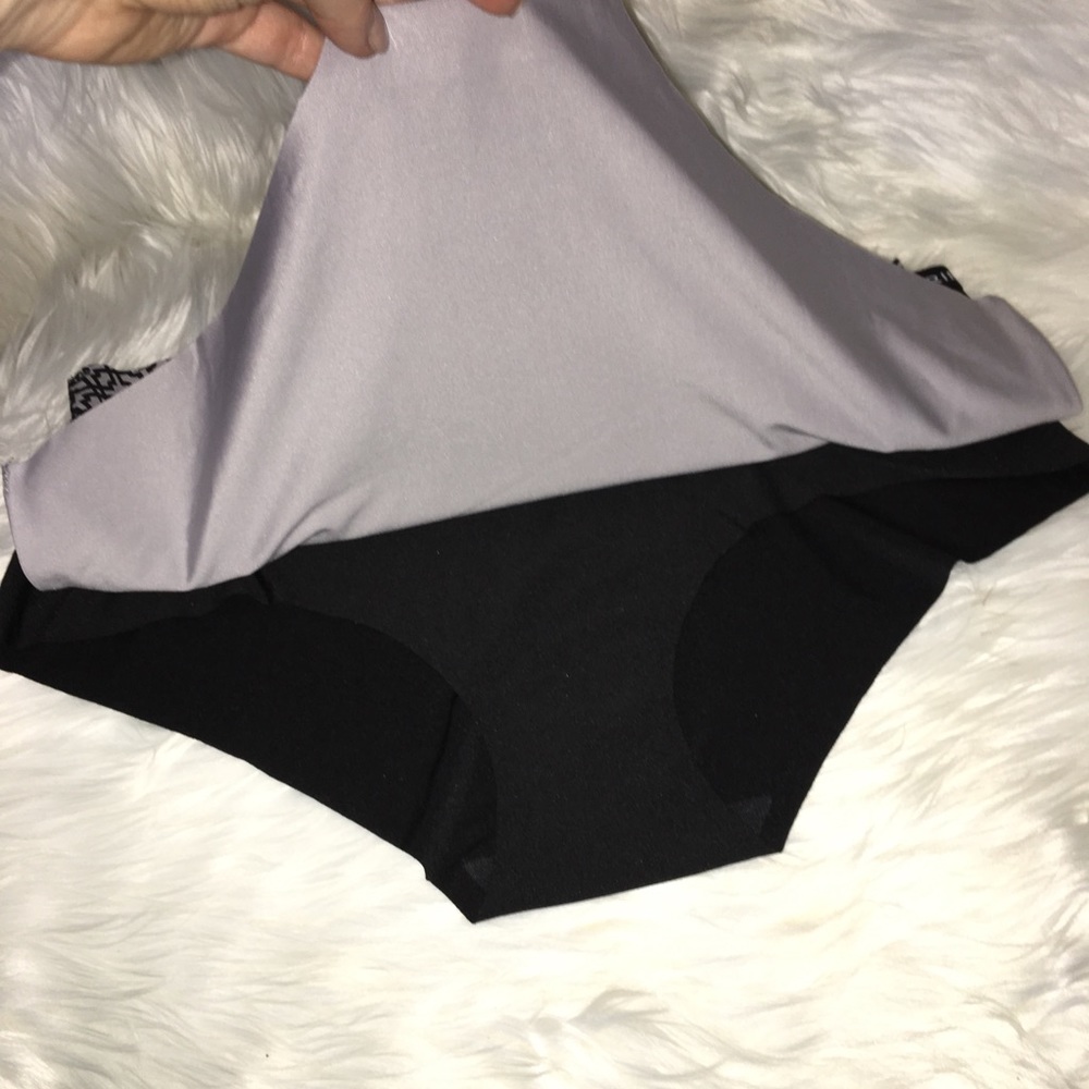3 pack Adrianne Vittadini panty hipster gray black - Picture 6 of 7